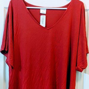 NWT Sonoma Cool Nights Raphael Red XL Sleep-Tee